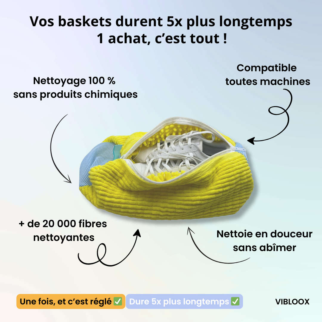 Lavez vos baskets sans les abîmer – propres et comme neuves en 15 minutes !