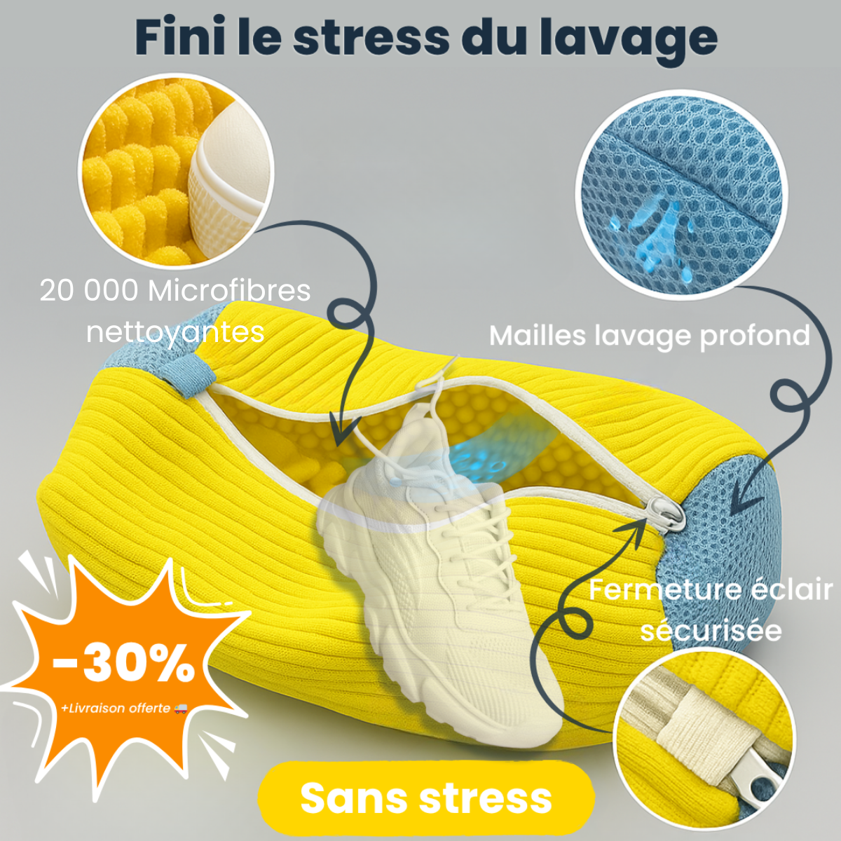 Lavez vos baskets sans les abîmer – propres et comme neuves en 15 minutes !