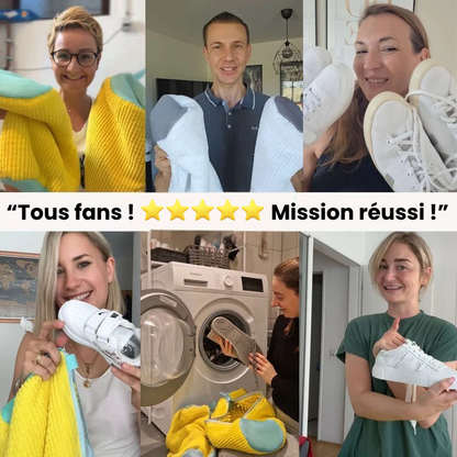 Lavez vos baskets sans les abîmer – propres et comme neuves en 15 minutes !